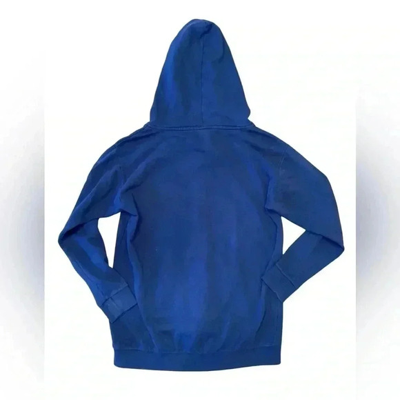 PINK Victoria’s Secret Blue Black Full Zip Oversized  Hoodie Size Small - Picture 5 of 5